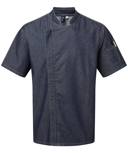 Premier Chef's zip-close short sleeve jacket