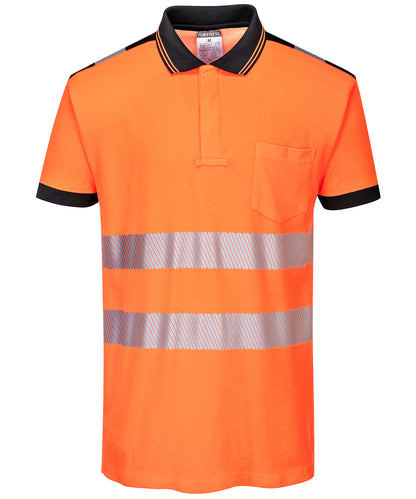 Portwest PW3 Hi-vis polo shirt (T180)
