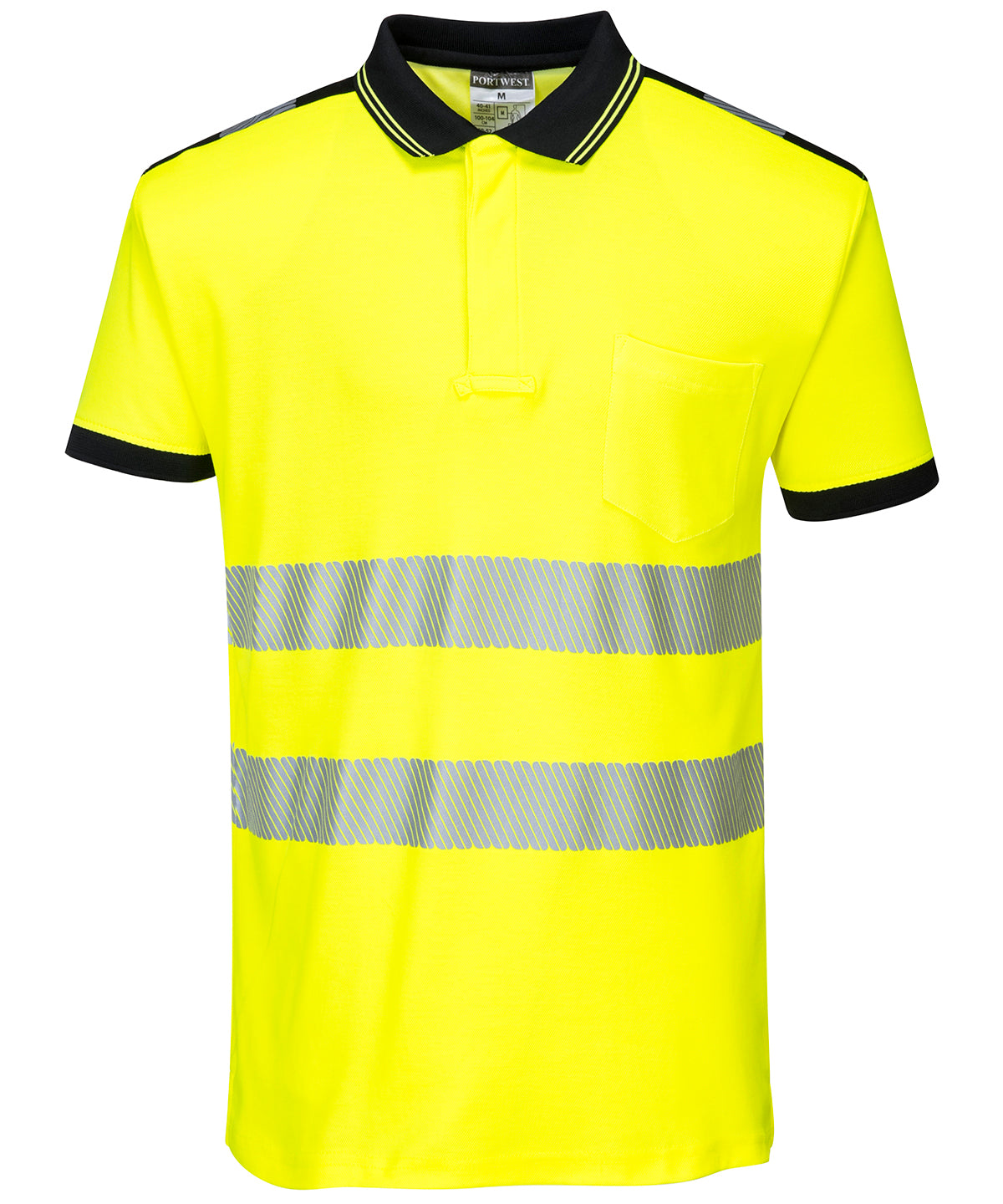 Portwest PW3 Hi-vis polo shirt (T180)