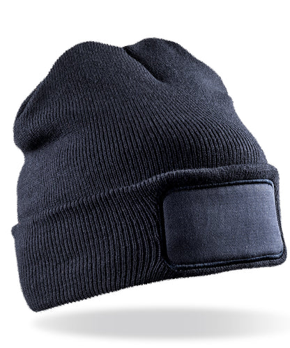 Result Winter Essentials Double-knit printers beanie