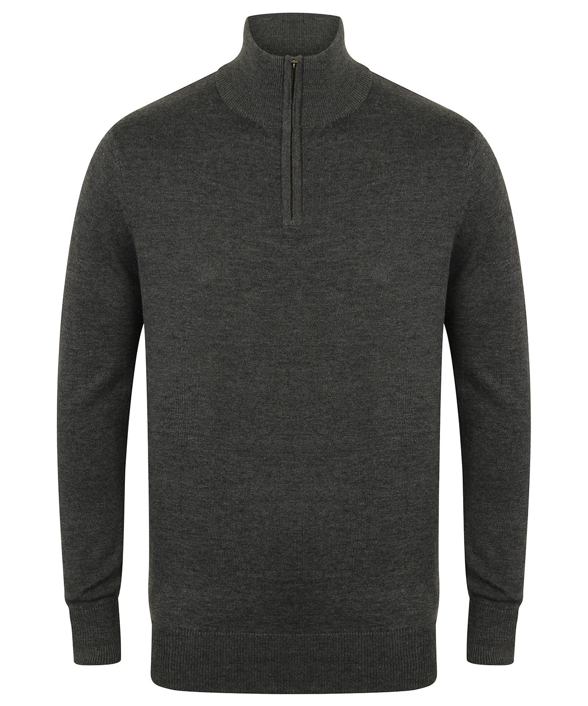 Henbury ¼ zip jumper