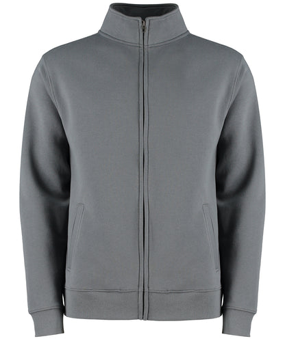 Kustom Kit Regular fit zipped sweatshirt