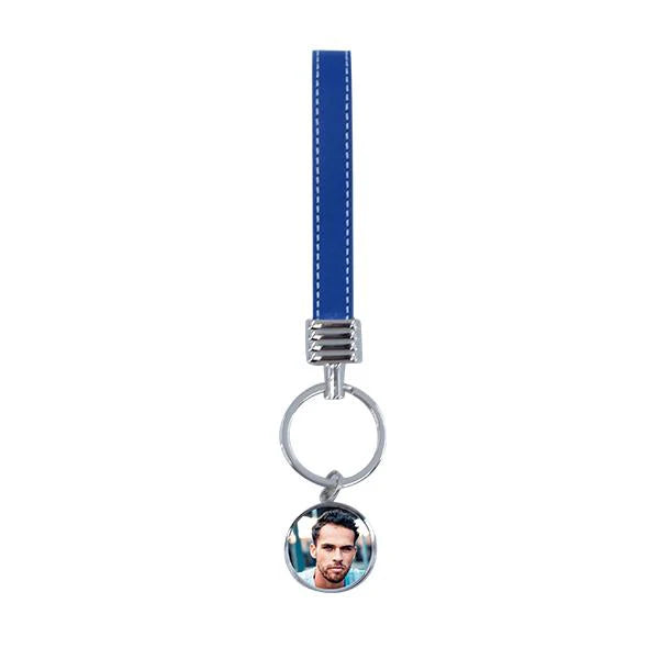 Round Wristlet Keyring