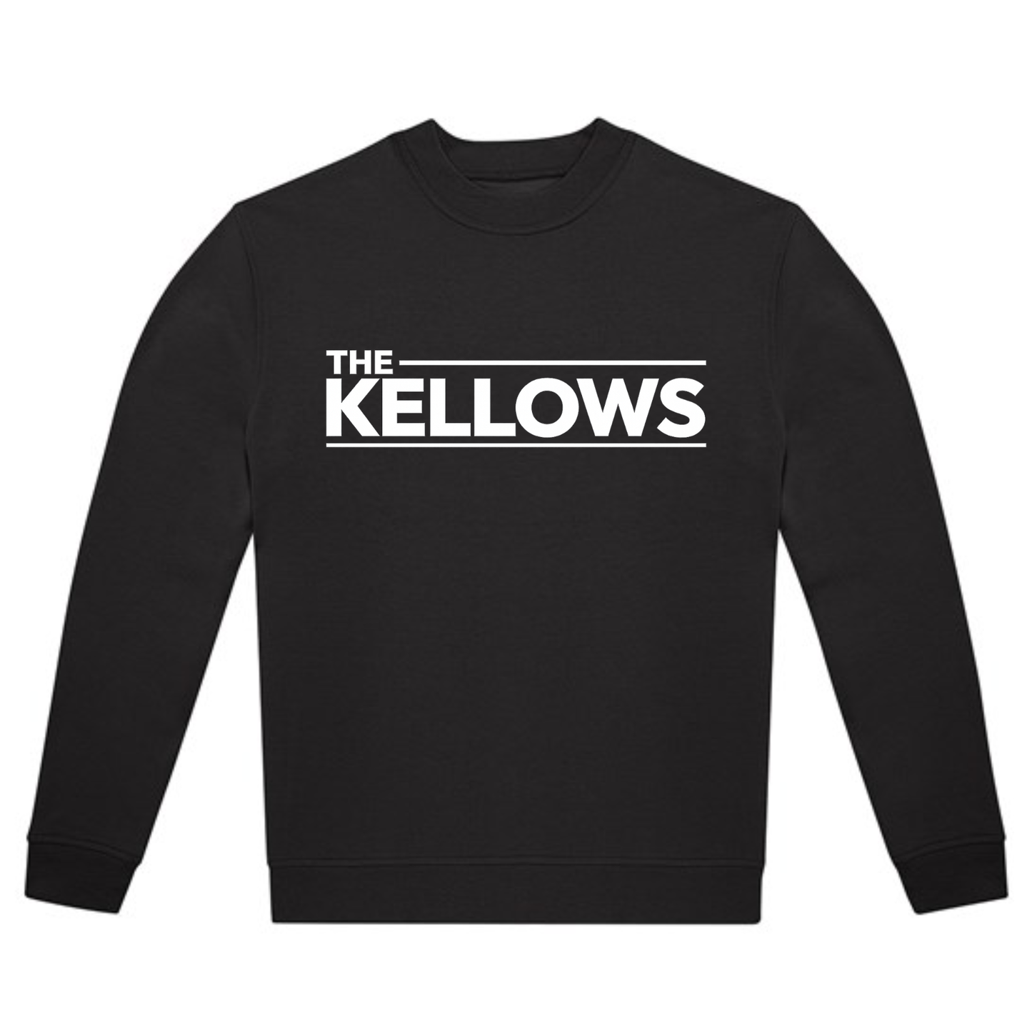 THE KELLOWS LOGO SWEATSHIRT (BLACK EDITION)