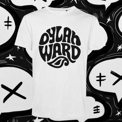 Dylan Ward Large Logo T-Shirt – Black or White