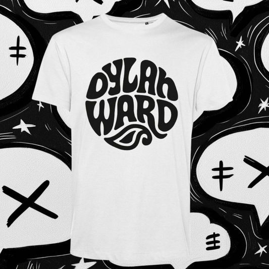 Dylan Ward Large Logo T-Shirt – Black or White