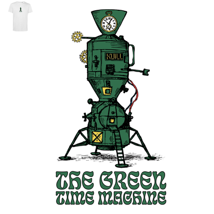 Kuill – The Green Time Machine T-Shirt