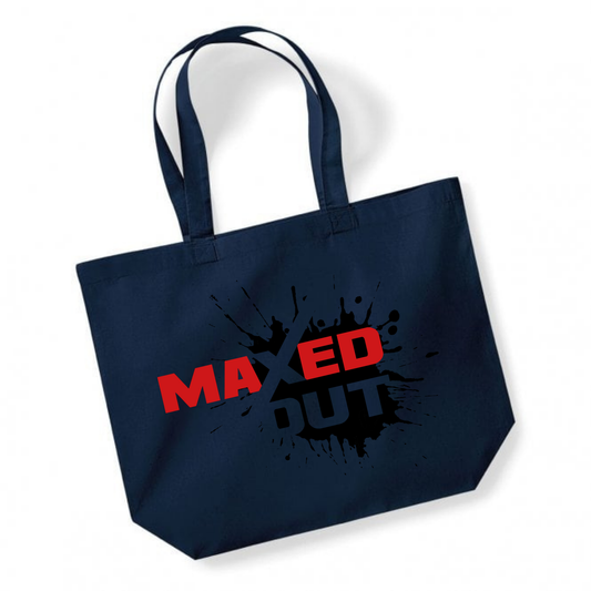 Maxed Out Tote Bag - Blue Edition