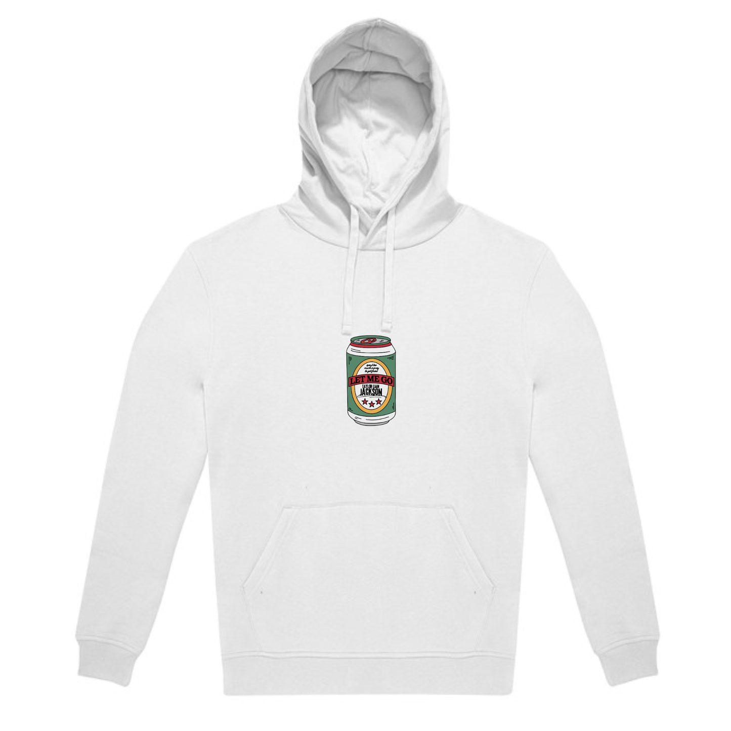 Taylor Liam Jackson – Let Me Go Hoodie (White Edition)