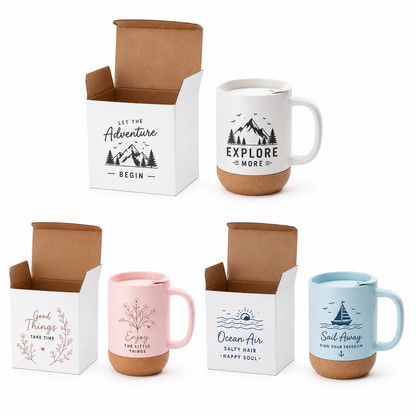 Cork Base Coffee Mug