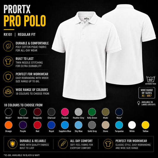 Custom Pro Polo (RX101) (220 GSM)