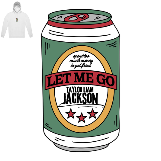 Taylor Liam Jackson – Let Me Go Hoodie (White Edition)