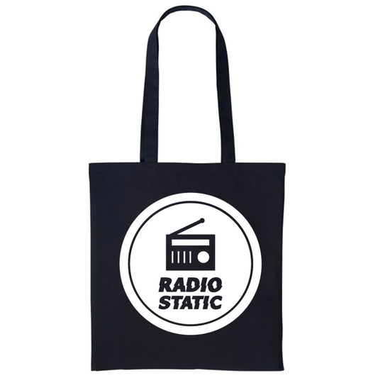 RADIO STATIC TOTE BAG (BLACK EDITION)