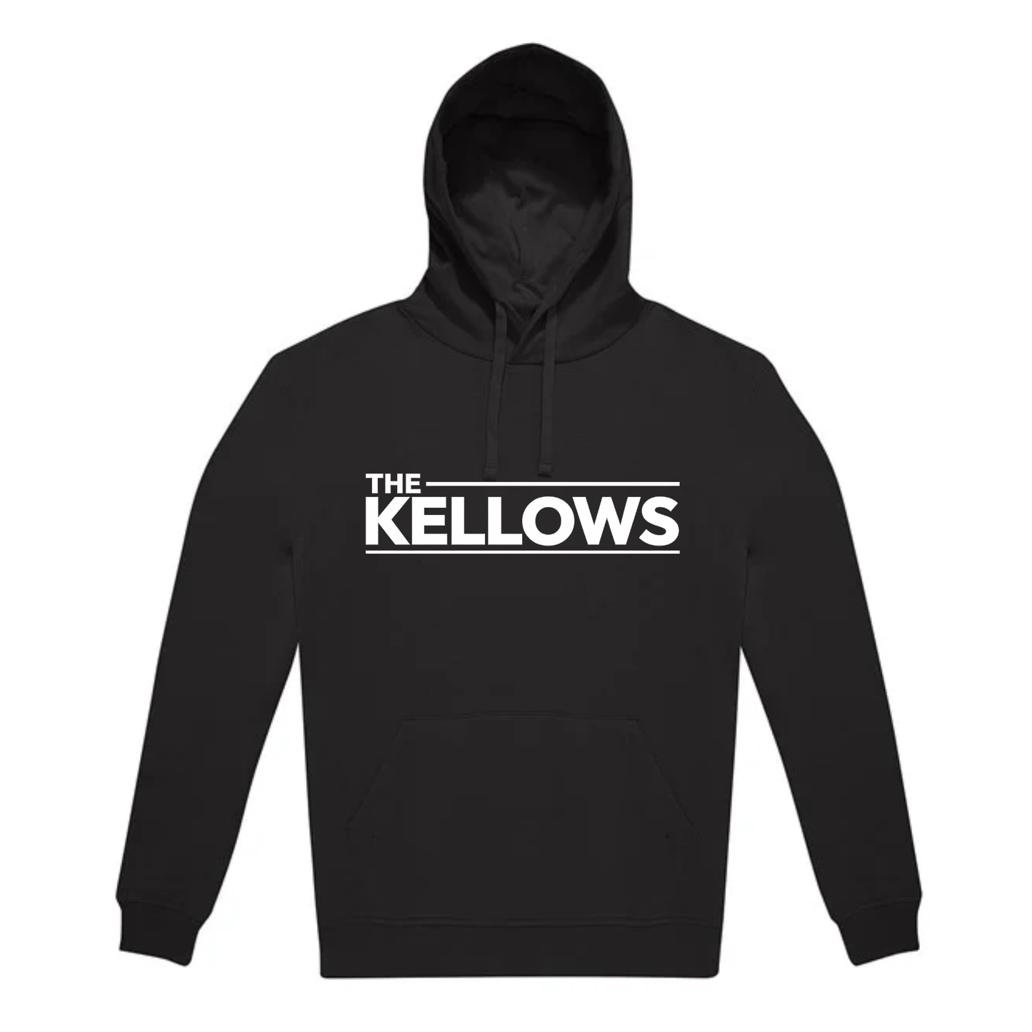 THE KELLOWS LOGO HOODIE (BLACK EDITION)