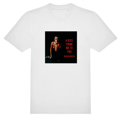 Olivia Booth Album Artwork T-Shirt (WHITE EDITION)