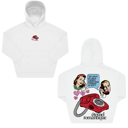 The Public Eye – Éternel Romantique Hoodie (White Edition)