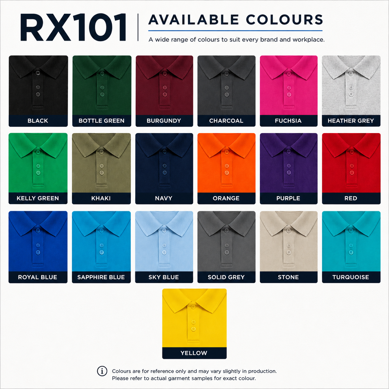 Custom Workwear Bundle – 5  T shirts or Polos & 2 Hoodies