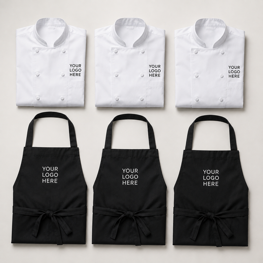Kitchen Package — 1 Chef Jacket & 1 Apron (Team of 3)