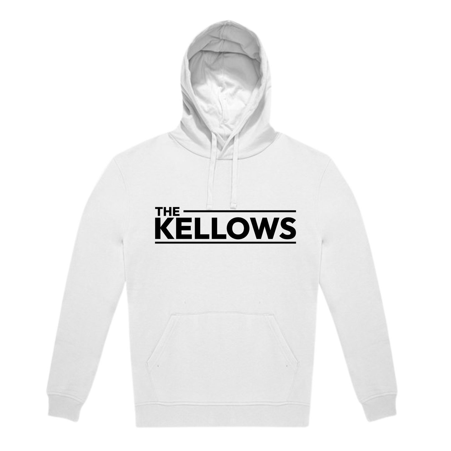 THE KELLOWS LOGO HOODIE (WHITE EDITION)
