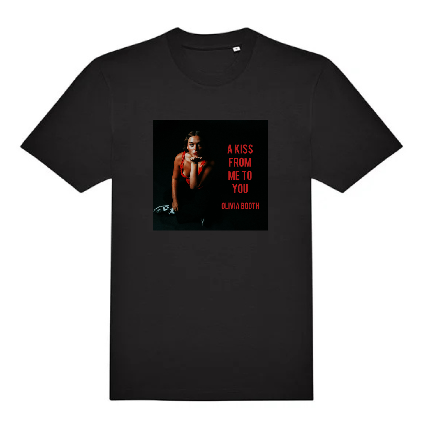 Olivia Booth Album Artwork T-Shirt (BLACK EDITION)