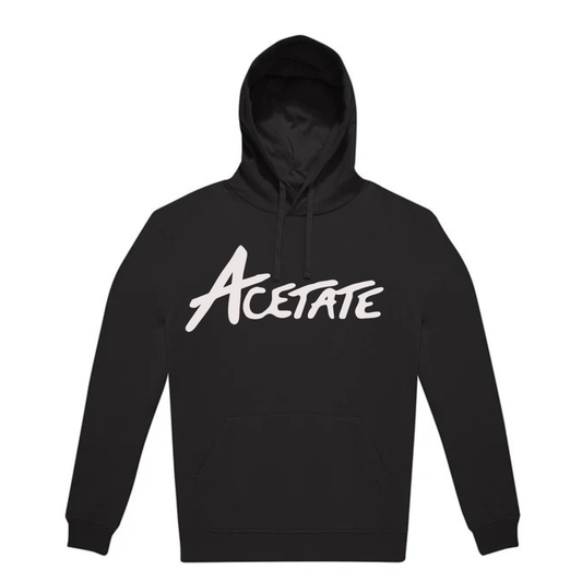 ACETATE Signature Logo Hoodie (BLACK EDITION)