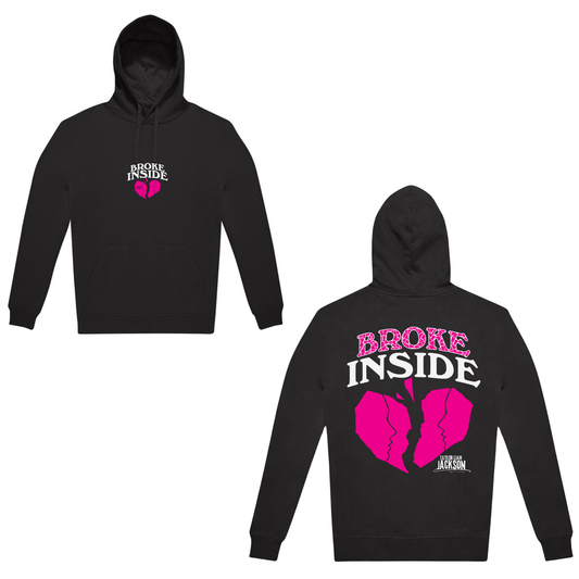 Taylor Liam Jackson - Broke Inside Hoodie (BLACK EDITION) –