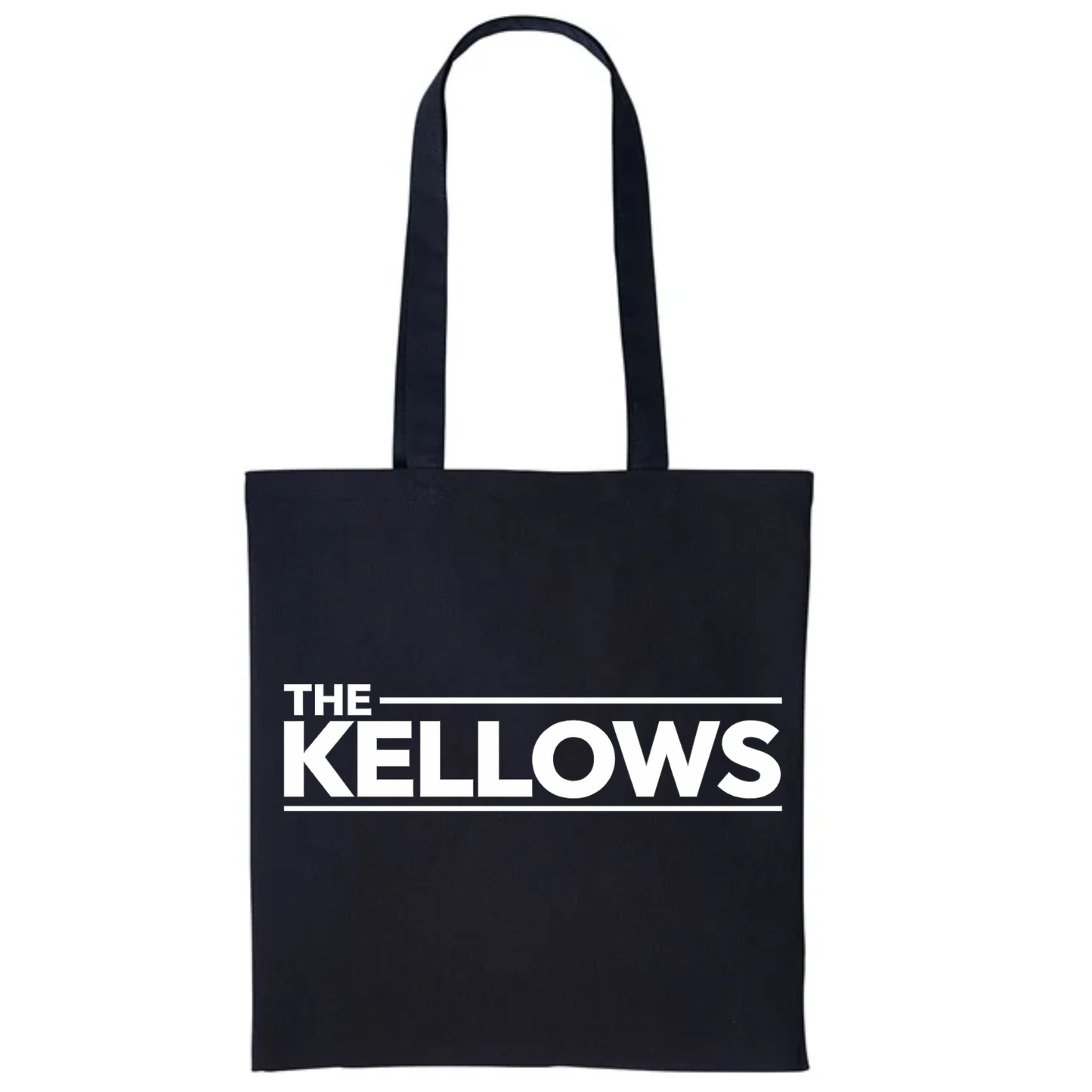 THE KELLOWS LOGO TOTE BAG (BLACK EDITION)