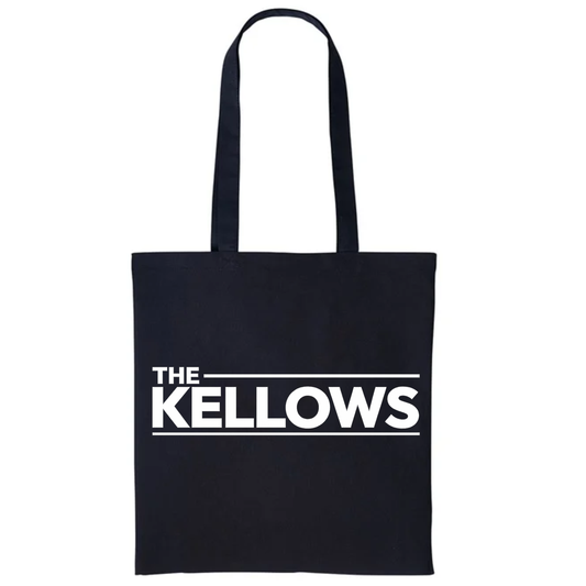 THE KELLOWS LOGO TOTE BAG (BLACK EDITION)