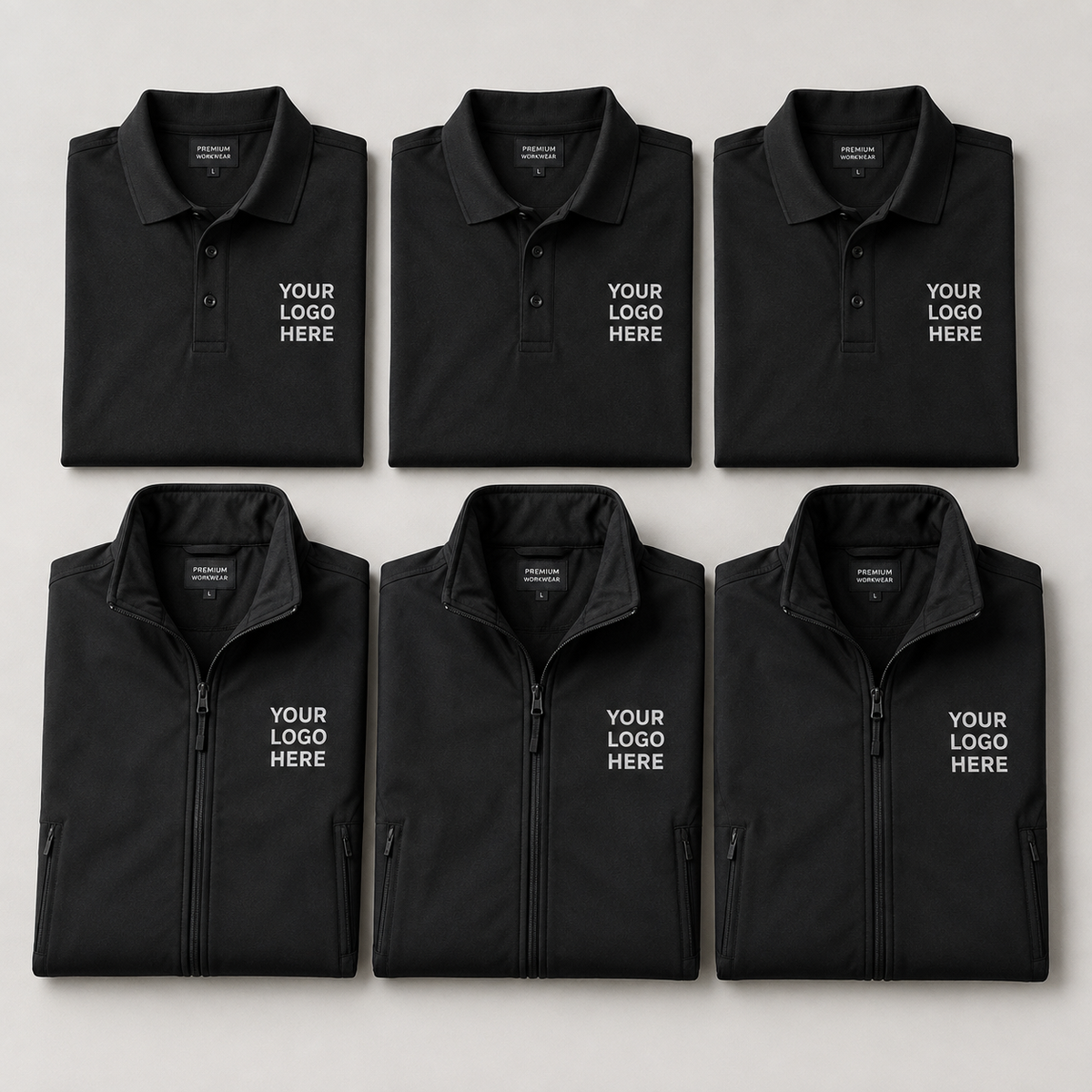 Management Upgrade — 1 Premium Polo & 1 Softshell (Team of 3)