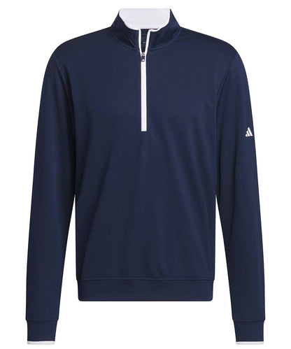 adidas® UPF lightweight quarter-zip pullover