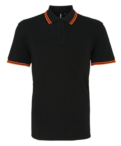 Asquith & Fox Classic fit tipped polo