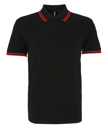 Asquith & Fox Classic fit tipped polo