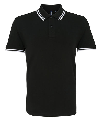 Asquith & Fox Classic fit tipped polo