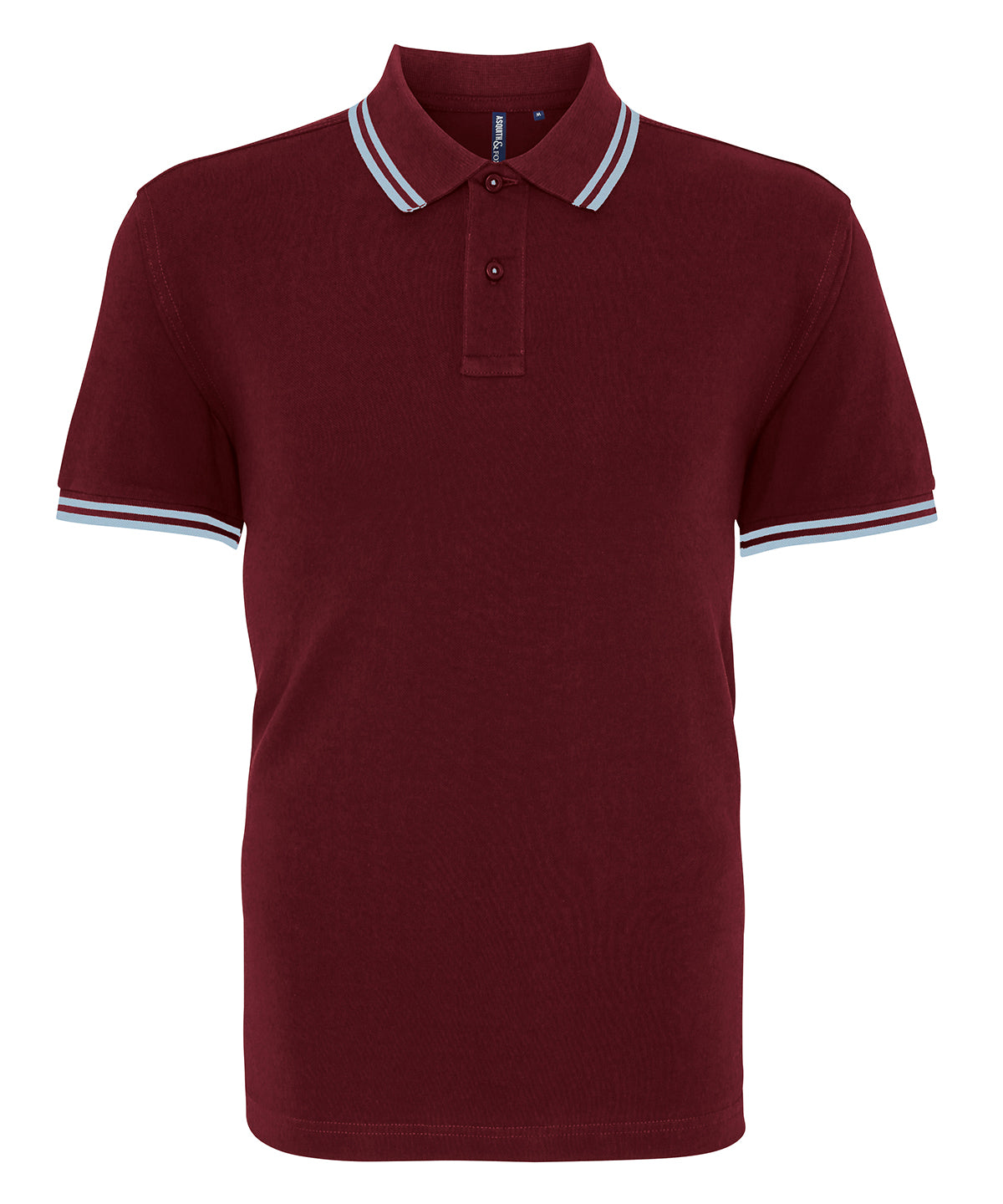 Asquith & Fox Classic fit tipped polo