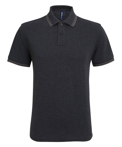 Asquith & Fox Classic fit tipped polo