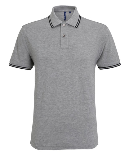 Asquith & Fox Classic fit tipped polo