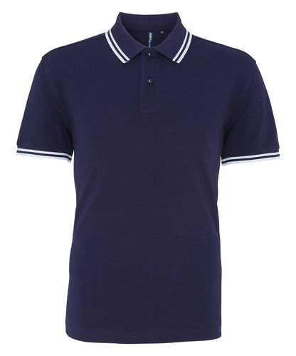 Asquith & Fox Classic fit tipped polo