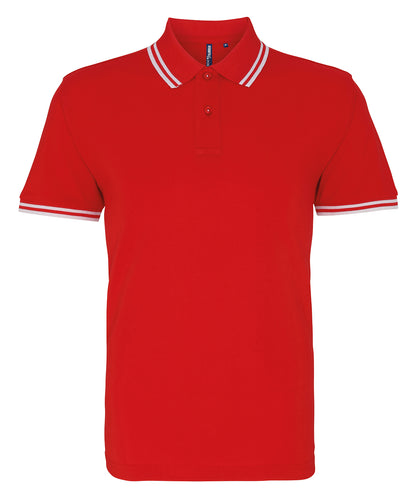 Asquith & Fox Classic fit tipped polo
