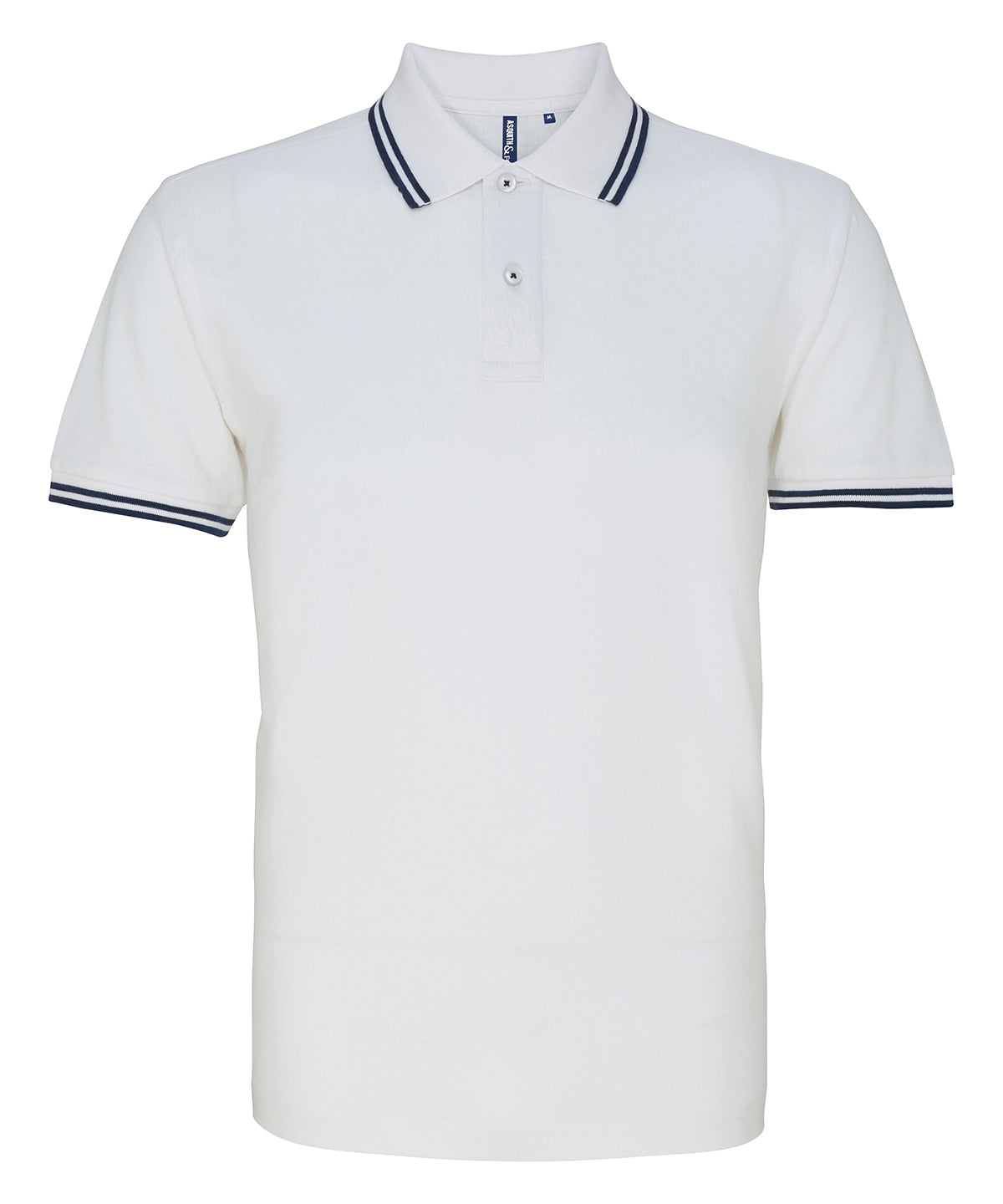 Asquith & Fox Classic fit tipped polo