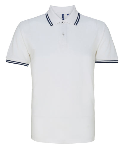 Asquith & Fox Classic fit tipped polo