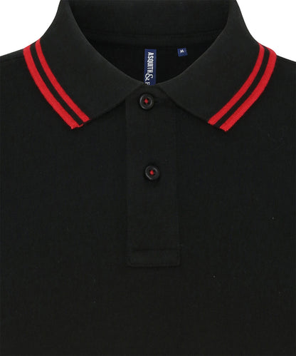Asquith & Fox Women's classic fit tipped polo