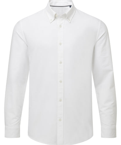 Asquith & Fox Men’s cotton long sleeve Oxford shirt