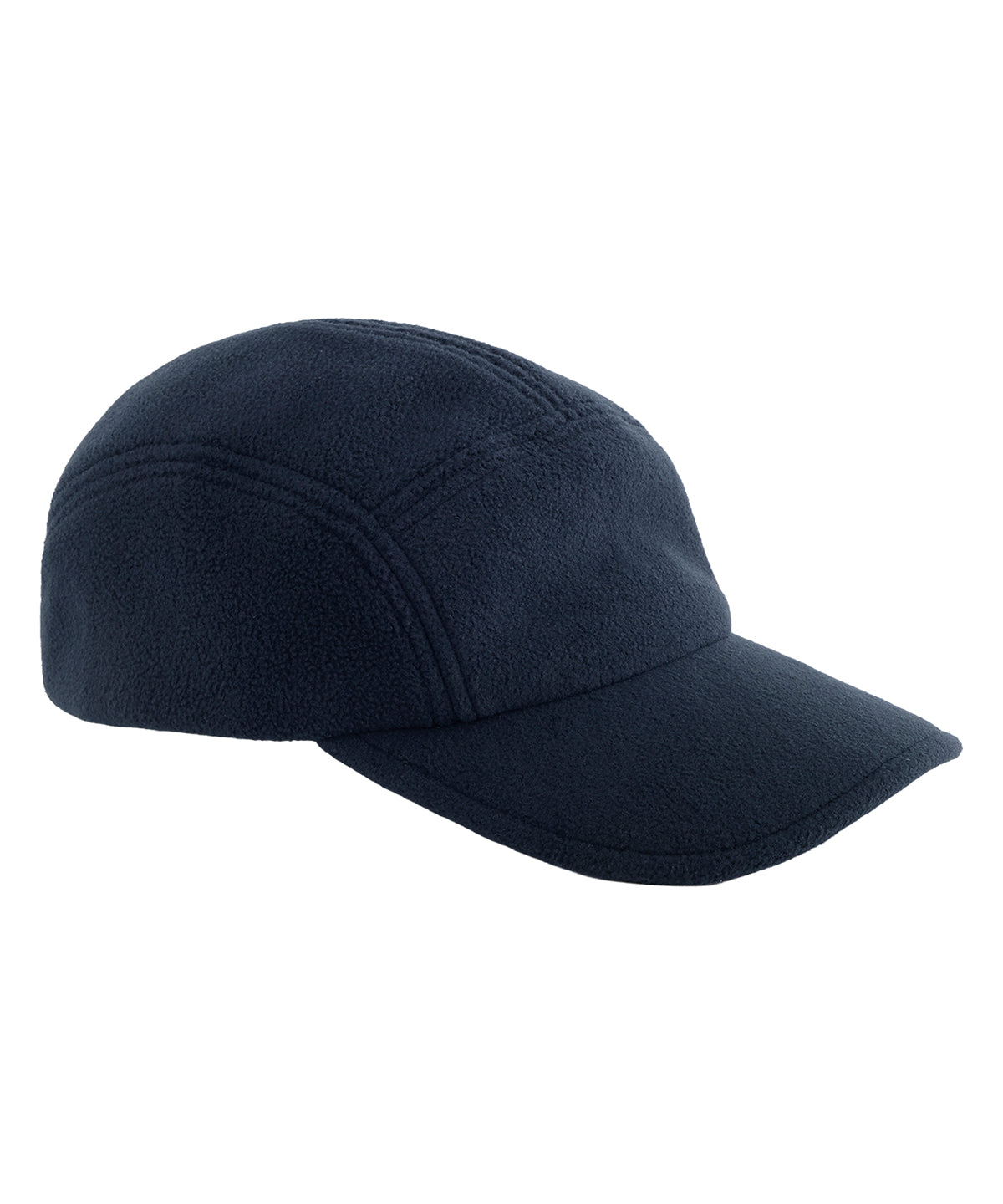 Recycled fleece 5-panel cap - French Navy