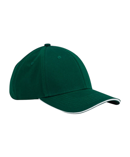 Beechfield EarthAware® classic organic cotton 6-panel cap – sandwich peak