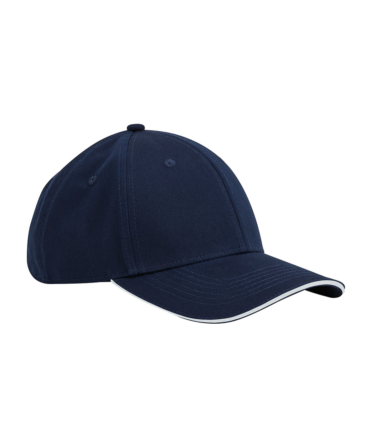 Beechfield EarthAware® classic organic cotton 6-panel cap – sandwich peak