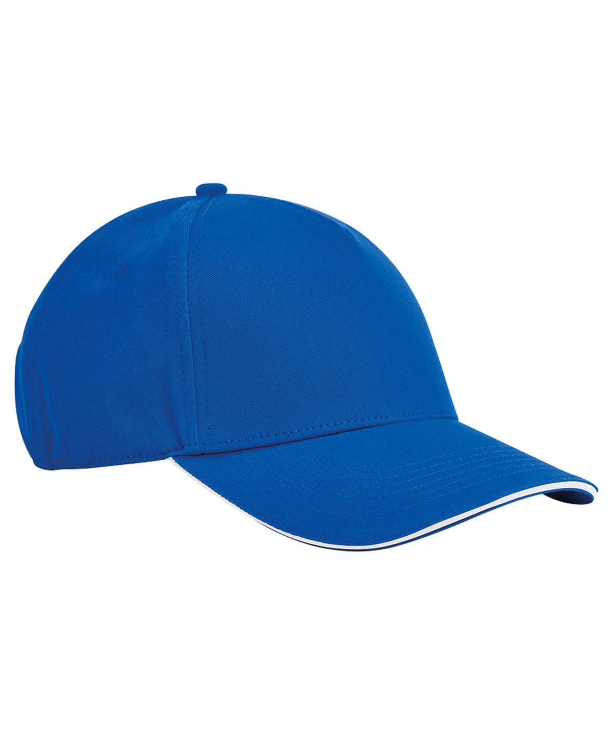 Beechfield EarthAware® classic organic cotton 5-panel cap – sandwich peak