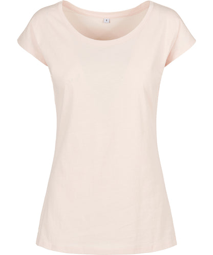 Build Your Brand Basic Women's wide neck tee