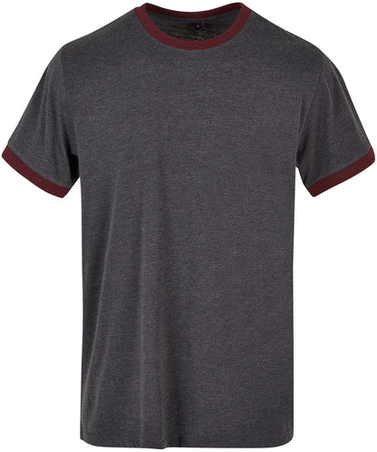 Build Your Brand Basic Ringer tee