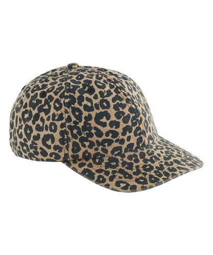 Leopard print 6-panel cap - Vintage Leopard Print
