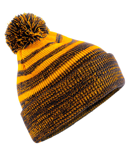 Team stripe beanie - Gold/Black